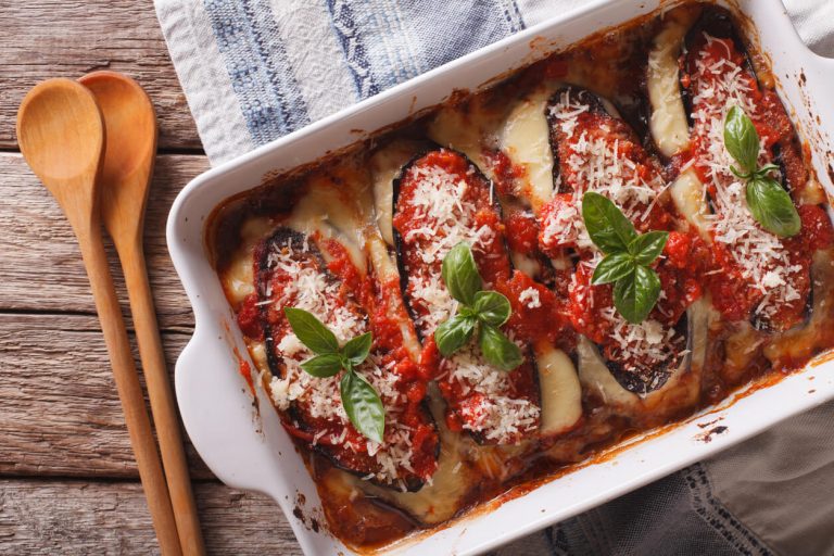 Eggplant Parmigiana (Melanzane alla Parmigiana)