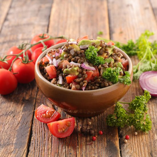 French Lentil Salad, or Salade de Lentilles, is a nutritious and flavorful dish that features French green lentils, which are known for their firm texture and peppery taste.