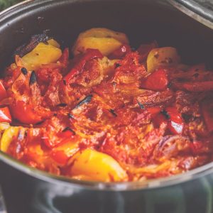 Ratatouille is a classic Provençal vegetable stew, celebrated for its vibrant flavors and colorful presentation.