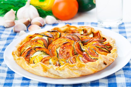 Ratatouille Galette is a delightful fusion of a classic French vegetable stew and a rustic galette.