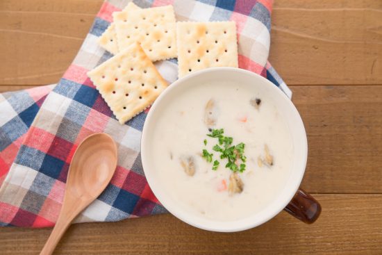 Clam Chowder is a comforting and hearty soup, especially popular in the New England region of the United States.