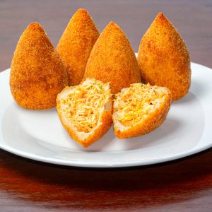 Coxinhas are beloved for their delicious flavor and fun shape, making them a favorite at parties, gatherings, and as a tasty snack anytime.