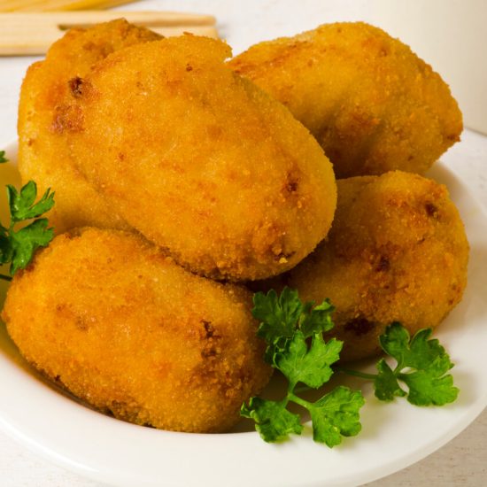 Croquetas de Jamón are a delightful treat that showcases the traditional flavors of Spanish cuisine, making them a favorite choice for gatherings or as a part of a tapas selection.