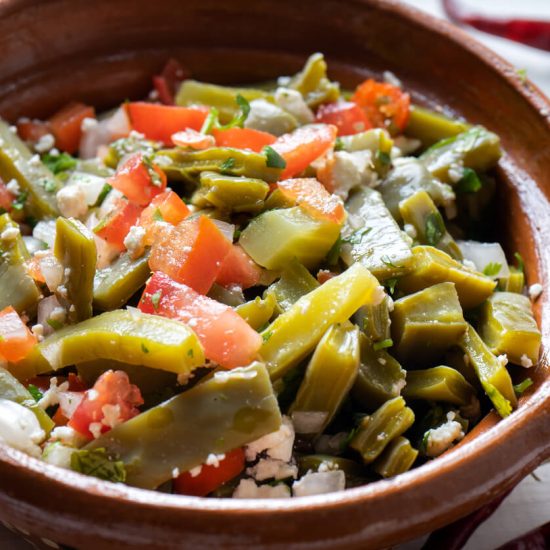 Ensalada de Nopal is not only a unique and flavorful dish but also packed with fiber and vitamins. It’s a nutritious addition to any meal and can serve as a salad course or a light, healthy entrée.