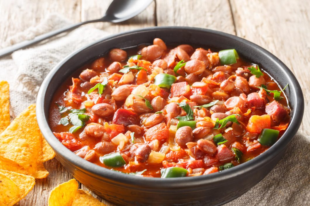 This vegetarian version of Frijoles Charros is hearty, flavorful, and perfect for feeding a large group or for having leftovers throughout the week. It combines the essence of traditional Mexican flavors in a plant-based format.