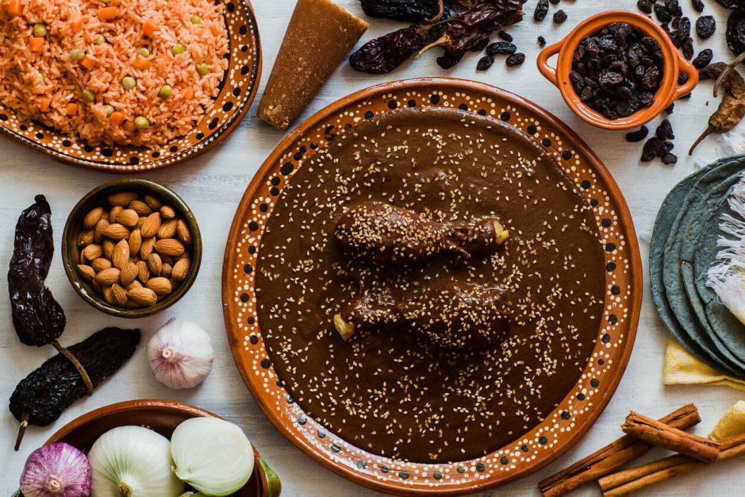 Making Mole Poblano is a labor of love that requires time and patience, but the resulting dish is richly rewarding with complex layers of flavor, making it a perfect feast for special occasions.