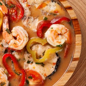 Moqueca de Peixe is a festive and flavorful dish that showcases the fresh seafood and aromatic ingredients of Brazilian cuisine. It’s perfect for a special occasion or a relaxing weekend meal.