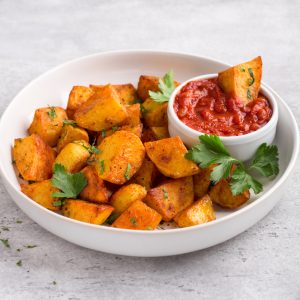 Patatas Bravas is a delightful and flavorful dish that captures the essence of Spanish cuisine, perfect for sharing or enjoying as a flavorful snack.