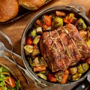 Pot roast is a comforting and hearty meal that's perfect for a cozy dinner. The slow cooking process allows the flavors to meld together beautifully, creating a satisfying dish that's worth the wait.