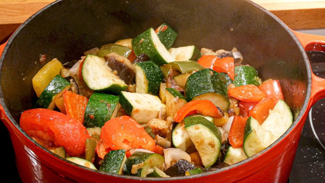 Ratatouille Niçoise is a vibrant and flavorful vegetable stew from Nice, in the Provence region of France.