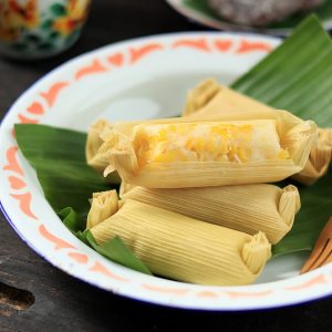 These vegetarian tamales are satisfying, flavorful, and perfect for a festive gathering or a comforting meal. The dough's fluffy texture, combined with the hearty filling, makes for a deliciously satisfying vegetarian option.