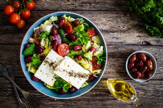 Greek Salad (Horiatiki) is a delicious and healthy dish that captures the essence of Mediterranean cuisine. Its combination of fresh vegetables, creamy feta, and tangy olives makes it a perfect choice for any meal.