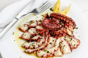 Octopus Carpaccio