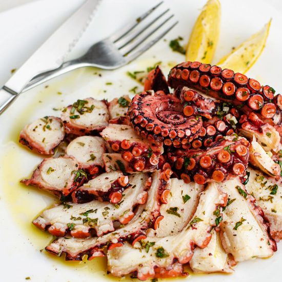 Octopus Carpaccio is a striking and delicious dish that brings a touch of elegance to any meal. It’s perfect for special occasions or when you want to impress your guests with a sophisticated and flavorful appetizer.